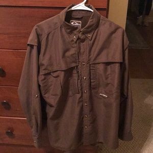 Drake long sleeve button down